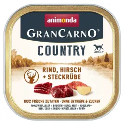 ANIMONDA GranCarno Country wołowina, dziczyzna, brukiew 150g